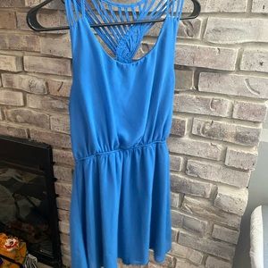 Blue dress